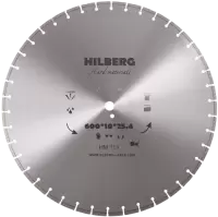 Алмазный диск по железобетону 600*25.4/12*10*4.3мм Hard Materials Laser Hilberg HM113