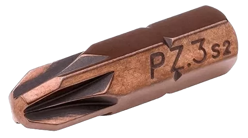 Бита для шуруповерта PZ3*25мм Сталь S2 (100шт.) PE Bag Mr. Logo B025PZ3 - интернет-магазин «Стронг Инструмент» город Волгоград