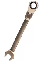 Комбинированный трещоточный шарнирный ключ 18 мм Strong СТП-95700018