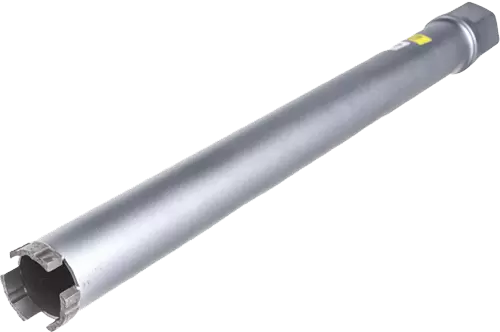 Алмазная буровая коронка 46*450 мм 1 1/4" UNC Hilberg Laser HD704 - интернет-магазин «Стронг Инструмент» город Волгоград
