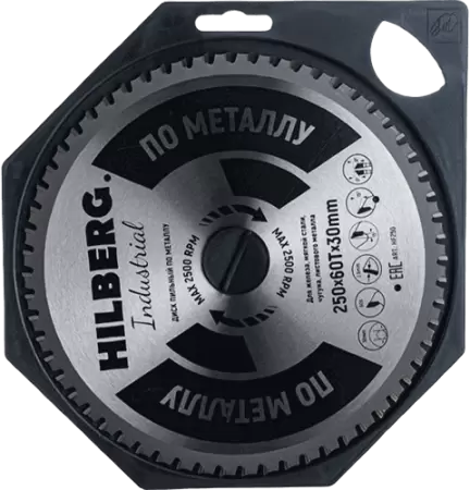 Пильный диск по металлу 250*30*Т60 Industrial Hilberg HF250 - интернет-магазин «Стронг Инструмент» город Волгоград