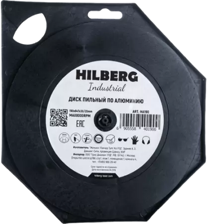 Пильный диск по алюминию 190*30/20*Т64 Industrial Hilberg HA190 - интернет-магазин «Стронг Инструмент» город Волгоград