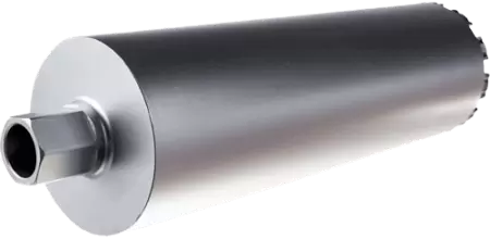 Алмазная буровая коронка 132*450 мм 1 1/4" UNC Hilberg Laser HD717 - интернет-магазин «Стронг Инструмент» город Волгоград