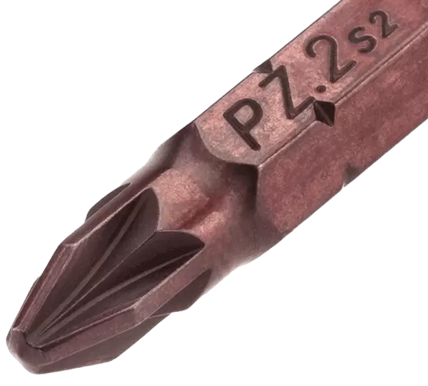 Бита для шуруповерта PZ2*25мм Сталь S2 (20шт.) PP Box Mr. Logo C025PZ2-20 - интернет-магазин «Стронг Инструмент» город Волгоград