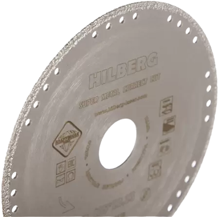 Алмазный диск по металлу 125*22.23*3*1.5мм Super Metal Correct Cut Hilberg 502125 - интернет-магазин «Стронг Инструмент» город Волгоград