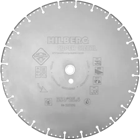 Алмазный отрезной диск по металлу 350*25.4/20*3*2.7мм Super Metal Hilberg 520350 - интернет-магазин «Стронг Инструмент» город Волгоград