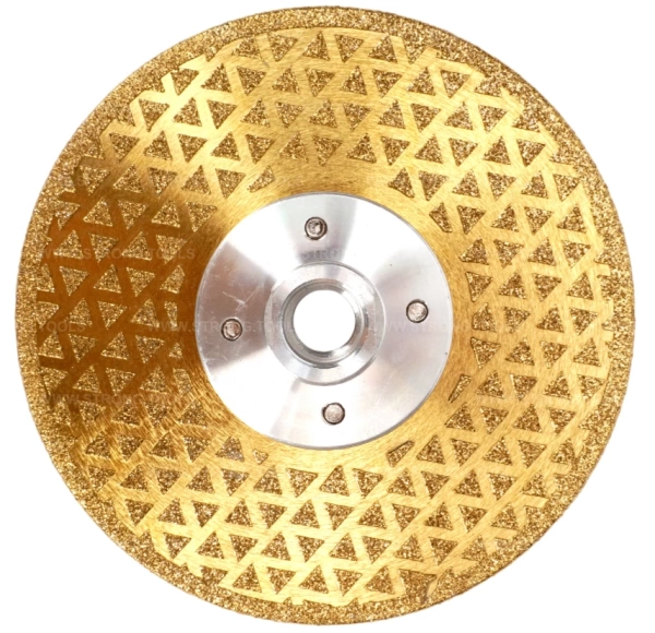 Алмазный диск с фланцем 125*М14 (гальванический) Maxprospa МД-10500125 - интернет-магазин «Стронг Инструмент» город Волгоград